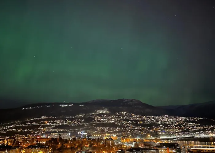 Med Nydelig Utsikt Over Appartement